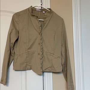 Khaki lightweight jacket